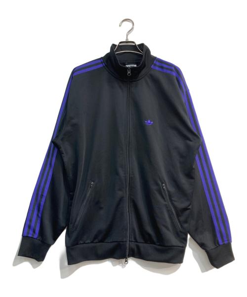 adidas Originals（アディダスオリジナル）adidas originals (アディダスオリジナル) BECKENBAUER TRACKTOP　IZ4923 ブラック×パープル サイズ:Mの古着・服飾アイテム