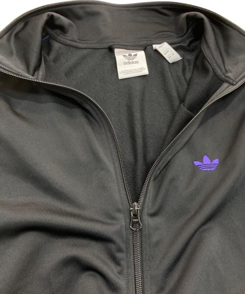 adidas Originals（アディダスオリジナル）adidas originals (アディダスオリジナル) BECKENBAUER TRACKTOP　IZ4923 ブラック×パープル サイズ:Mの古着・服飾アイテム