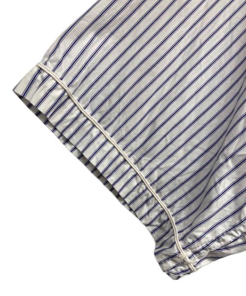 HaRi（ハリ）HARi (ハリ) JOURNAL STANDARD LUXE (ジャーナルスタンダード ラックス) 別注BASE BALL SHIRT ホワイト×ネイビー サイズ:2の古着・服飾アイテム