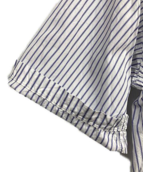 HaRi（ハリ）HARi (ハリ) JOURNAL STANDARD LUXE (ジャーナルスタンダード ラックス) 別注BASE BALL SHIRT ホワイト×ネイビー サイズ:2の古着・服飾アイテム