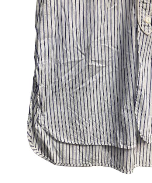 HaRi（ハリ）HARi (ハリ) JOURNAL STANDARD LUXE (ジャーナルスタンダード ラックス) 別注BASE BALL SHIRT ホワイト×ネイビー サイズ:2の古着・服飾アイテム