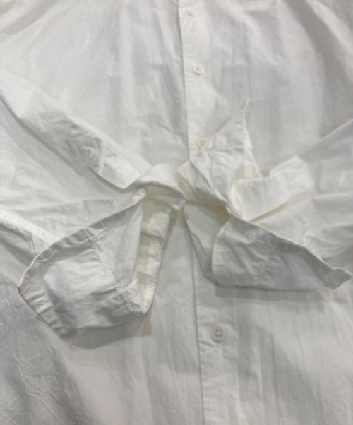 CASEY CASEY（ケーシーケーシー）CASEY CASEY (ケーシーケーシー) シャツワンピース　12FC35 ホワイト サイズ:Sの古着・服飾アイテム