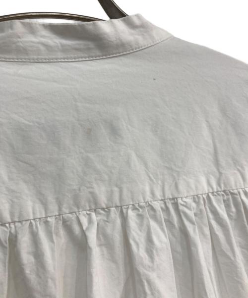 CASEY CASEY（ケーシーケーシー）CASEY CASEY (ケーシーケーシー) シャツワンピース　12FC35 ホワイト サイズ:Sの古着・服飾アイテム