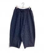 Khadi and Coカディアンドコー）の古着「STAR ワイドパンツ」｜ネイビー