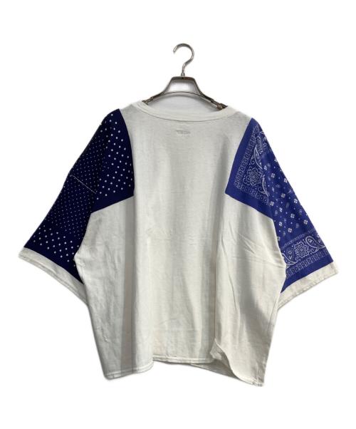 KAPITAL（キャピタル）KAPITAL (キャピタル) バンダナHUGE-T ホワイト サイズ:１の古着・服飾アイテム