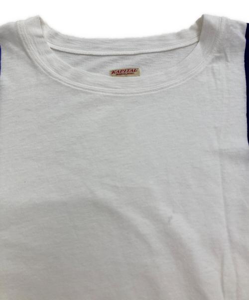 KAPITAL（キャピタル）KAPITAL (キャピタル) バンダナHUGE-T ホワイト サイズ:１の古着・服飾アイテム
