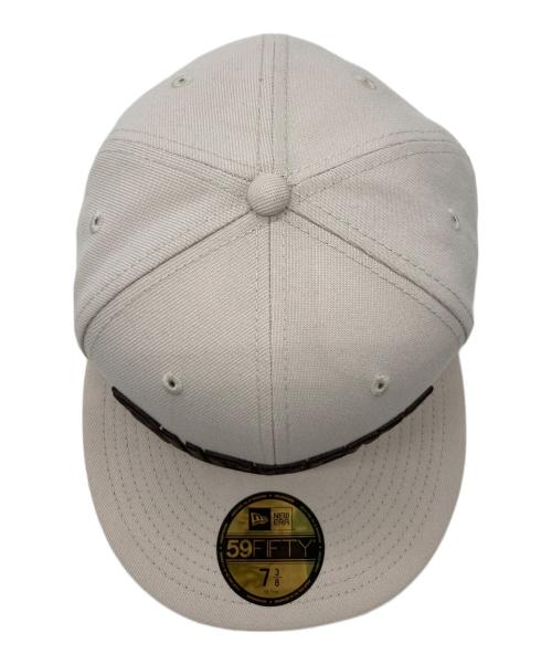 New Era（ニューエラ）New Era (ニューエラ) SUPREME (シュプリーム) Mister Cartoon ベージュ サイズ:7 3/8の古着・服飾アイテム