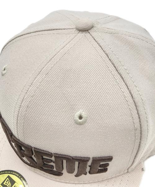 New Era（ニューエラ）New Era (ニューエラ) SUPREME (シュプリーム) Mister Cartoon ベージュ サイズ:7 3/8の古着・服飾アイテム