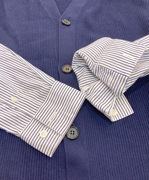 MARNI（マルニ）MARNI (マルニ) 袖切替カーディガン ネイビー サイズ:50の古着・服飾アイテム