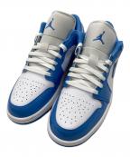 NIKEナイキ）の古着「AIR JORDAN1 LOW SE」｜ブルー×ホワイト