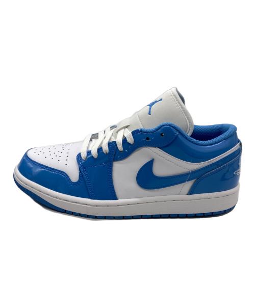 NIKE（ナイキ）NIKE (ナイキ) AIR JORDAN1 LOW SE ブルー×ホワイト サイズ:27.5cmの古着・服飾アイテム