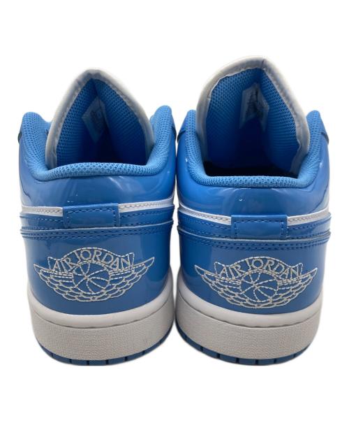 NIKE（ナイキ）NIKE (ナイキ) AIR JORDAN1 LOW SE ブルー×ホワイト サイズ:27.5cmの古着・服飾アイテム