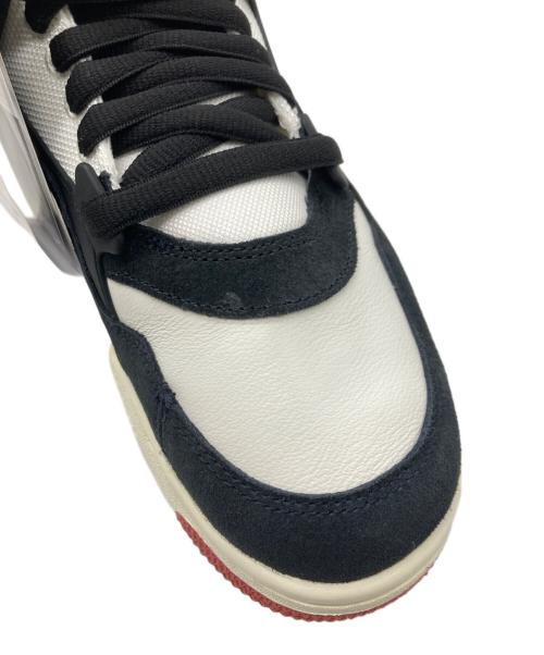 NIKE（ナイキ）NIKE (ナイキ) AIR JORDAN 4 RM ホワイト×ブラック サイズ:28cm 未使用品の古着・服飾アイテム