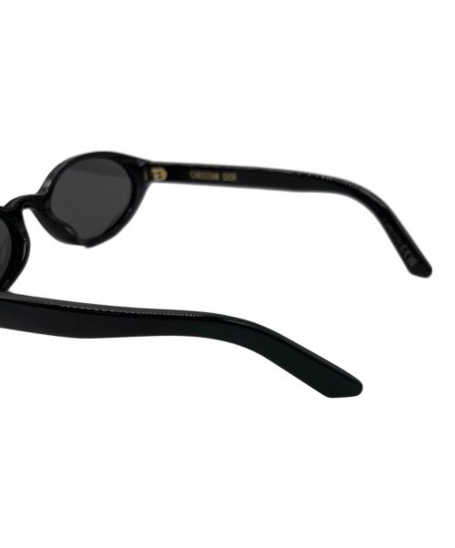 Christian Dior（クリスチャン ディオール）Christian Dior (クリスチャン ディオール) オーバルサングラス　DiorPacific R1I ブラック サイズ:SIZE 52□18の古着・服飾アイテム