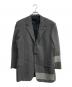 GIANNI VERSACE（ジャンニ・ヴェルサーチ）の古着「ヘリンボーンウールテーラードジャケット」｜グレー