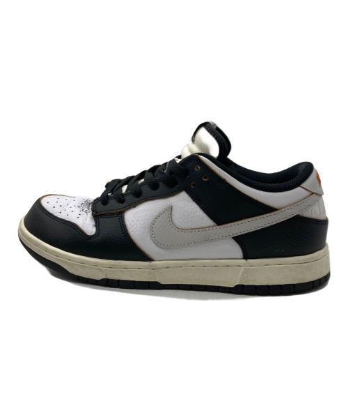 NIKE SB（ナイキエスビー）NIKE SB (ナイキエスビー) HUF (ハフ) DUNK LOW OG QS ホワイト×ブラック サイズ:27.5cmの古着・服飾アイテム