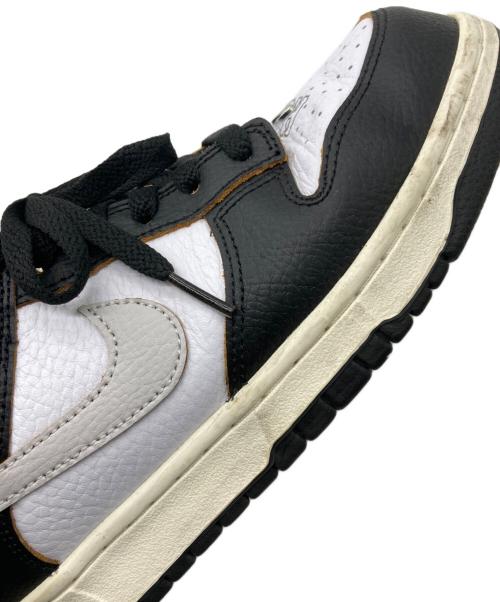 NIKE SB（ナイキエスビー）NIKE SB (ナイキエスビー) HUF (ハフ) DUNK LOW OG QS ホワイト×ブラック サイズ:27.5cmの古着・服飾アイテム