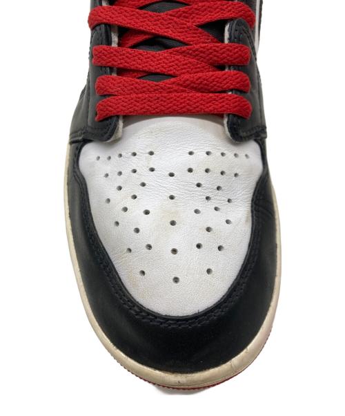 NIKE（ナイキ）NIKE (ナイキ) AIR JORDAN 1 RETRO HIGH OG レッド×ホワイト サイズ:28cmの古着・服飾アイテム