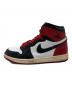 NIKE (ナイキ) AIR JORDAN 1 RETRO HIGH OG レッド×ホワイト サイズ:28cm：10000円