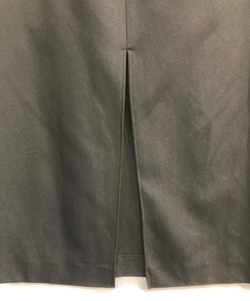 Sov.（ソブ）Sov. (ソブ) ダブルサテントラペーズスカート　0302-071-243 ブラック サイズ:38の古着・服飾アイテム