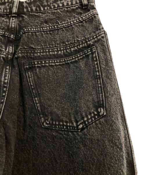 adidas Originals（アディダスオリジナル）adidas originals (アディダスオリジナル) プレミアム エッセンシャルズ ワイドレッグデニムパンツ　IW5761 ブラック サイズ:26の古着・服飾アイテム