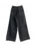 adidas originals (アディダスオリジナル) プレミアム エッセンシャルズ ワイドレッグデニムパンツ　IW5761 ブラック サイズ:26：6000円