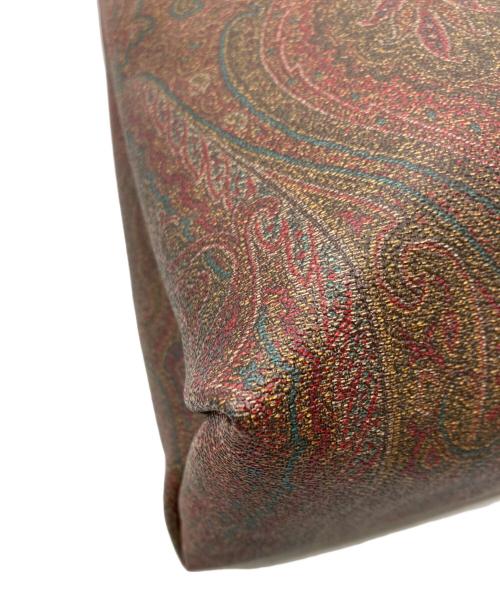 ETRO（エトロ）ETRO (エトロ) ペイズリー柄トートバッグ ブラウンの古着・服飾アイテム