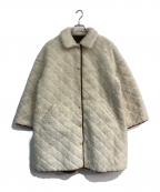 Traditional Weatherwear×Plageトラディショナルウェザーウェア×プラージュ）の古着「VANDON BOA COAT　L192APQCO0170QE」｜オフホワイト