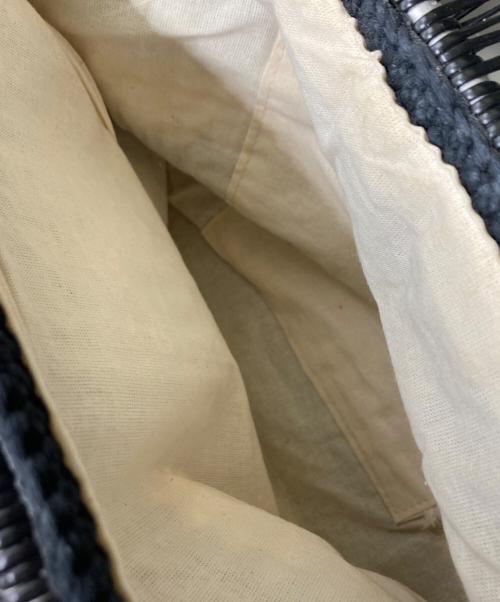 MARNI（マルニ）MARNI (マルニ) クロシェニットバッグ グリーン×ブラックの古着・服飾アイテム