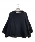 COGTHEBIGSMOKEコグザビッグスモーク）の古着「LAURA GATHERED SLV TOP」｜ブラック