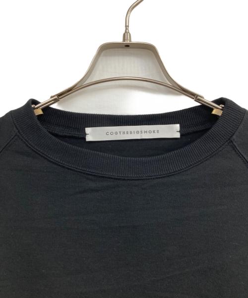COGTHEBIGSMOKE（コグザビッグスモーク）COGTHEBIGSMOKE (コグザビッグスモーク) LAURA GATHERED SLV TOP ブラック サイズ:FREEの古着・服飾アイテム