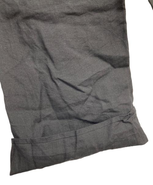 IENA LA BOUCLE（イエナ ラ ブークル）IENA LA BOUCLE (イエナ ラ ブークル) リネンブロードイージーパンツ ブラック サイズ:34の古着・服飾アイテム