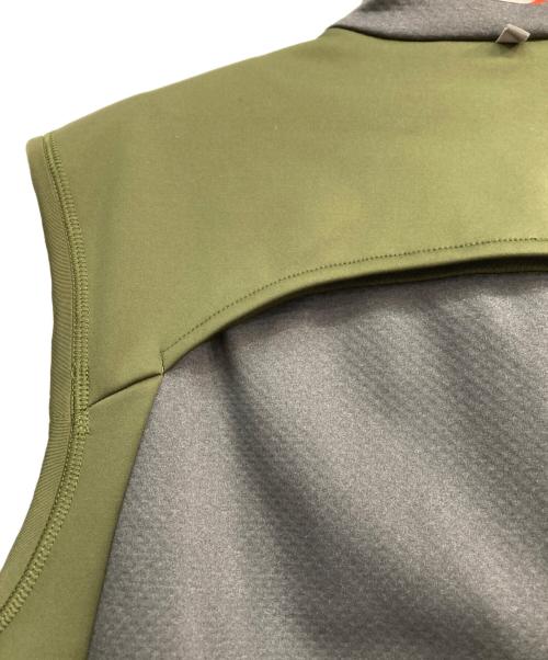 RLX RALPH LAUREN（アールエルエックスラルフローレン）RLX RALPH LAUREN (アールエルエックスラルフローレン) ジップベスト グリーン サイズ:Mの古着・服飾アイテム