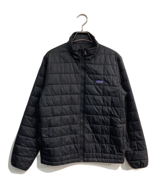 Patagonia（パタゴニア）Patagonia (パタゴニア) ナノ・パフ・ブリック・キルト・ジャケット　68001　キッズ規格 ブラック サイズ:XXLの古着・服飾アイテム