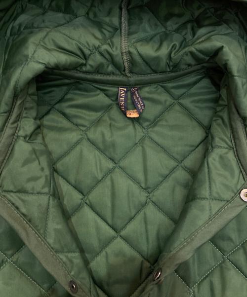LAVENHAM（ラベンハム）LAVENHAM (ラベンハム) キルティングコート　WA-AW04 グリーン サイズ:34の古着・服飾アイテム