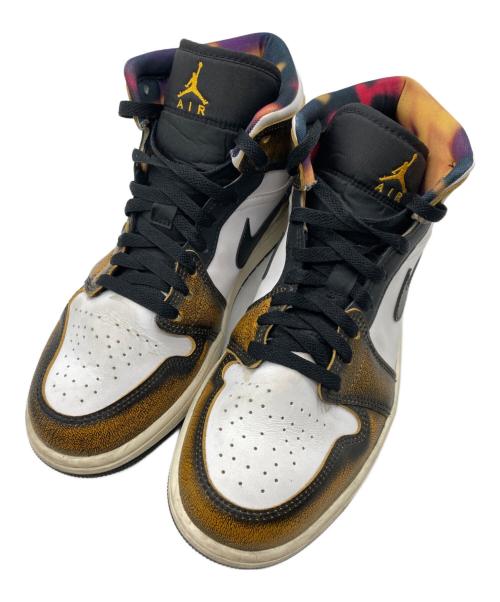 NIKE（ナイキ）NIKE (ナイキ) AIR JORDAN 1 MID SE ブラウン×ホワイト サイズ:27cmの古着・服飾アイテム