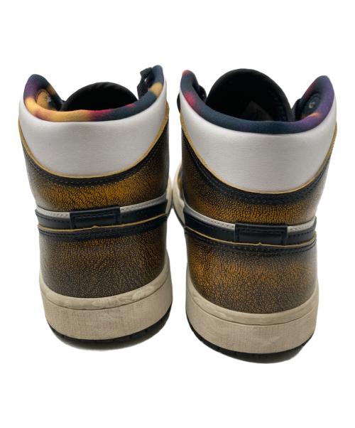 NIKE（ナイキ）NIKE (ナイキ) AIR JORDAN 1 MID SE ブラウン×ホワイト サイズ:27cmの古着・服飾アイテム
