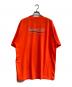 BALENCIAGA (バレンシアガ) キャンペーンロゴTシャツ オレンジ サイズ:S：17000円