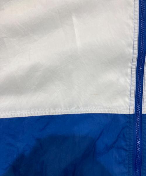 NIKE（ナイキ）NIKE (ナイキ) ナイロンジャケット　銀タグ ブルー×ホワイト サイズ:Lの古着・服飾アイテム