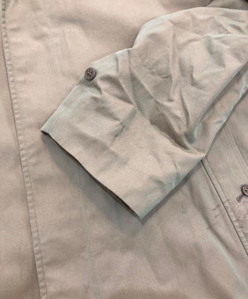 Burberry's（バーバリー）Burberry's (バーバリーズ) 裏ノバチェックステンカラーコート グリーン サイズ:-の古着・服飾アイテム