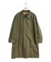 Burberry's（バーバリーズ）の古着「裏ノバチェックステンカラーコート」｜グリーン