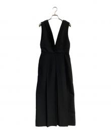 L'Or（ロル）の古着「I-line Jumper skirt　or222-22」｜ブラック