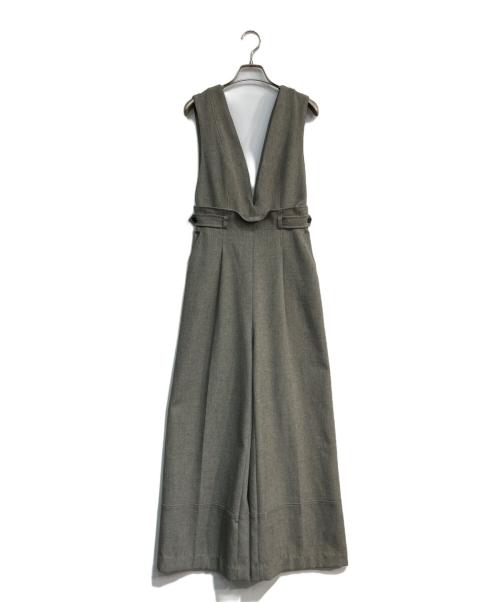 L'AUBE BLANC（ローブ ブラン）L'AUBE BLANC (ローブ ブラン) 4way Twill combinaison  23SU-13 グレー サイズ:Sの古着・服飾アイテム