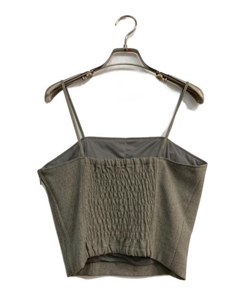 L'AUBE BLANC（ローブ ブラン）L'AUBE BLANC (ローブ ブラン) 4way Twill combinaison  23SU-13 グレー サイズ:Sの古着・服飾アイテム