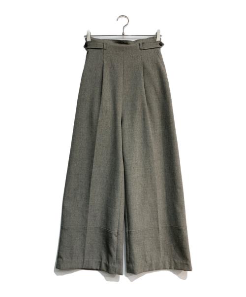 L'AUBE BLANC（ローブ ブラン）L'AUBE BLANC (ローブ ブラン) 4way Twill combinaison  23SU-13 グレー サイズ:Sの古着・服飾アイテム