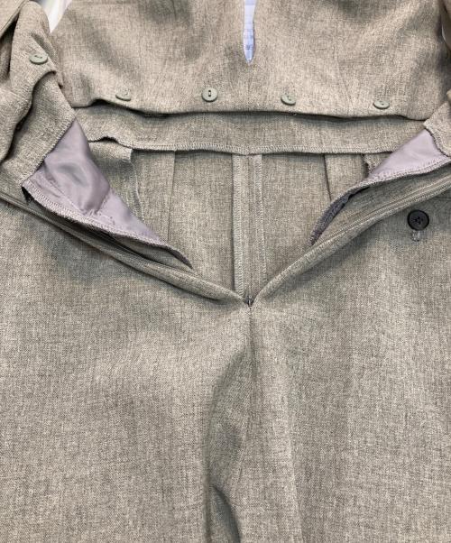 L'AUBE BLANC（ローブ ブラン）L'AUBE BLANC (ローブ ブラン) 4way Twill combinaison  23SU-13 グレー サイズ:Sの古着・服飾アイテム