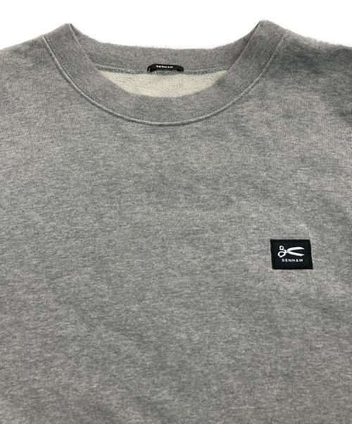 Denham（デンハム）Denham (デンハム) クルーネックスウェット　01-21-07-60-013 グレー サイズ:XLの古着・服飾アイテム