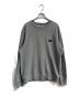 Denham（デンハム）の古着「クルーネックスウェット　01-21-07-60-013」｜グレー