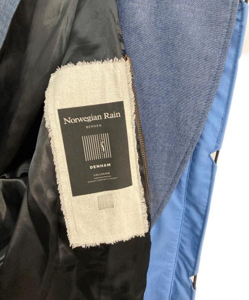 Norwegian Rain（ノルウェージャンレイン）Norwegian Rain (ノルウェージャンレイン) Denham (デンハム) レインジャケット　01-15-01-20-030 ブルー サイズ:Lの古着・服飾アイテム