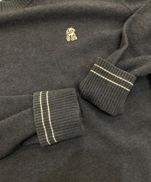 The shepherd UNDERCOVER（ザシェパード アンダーカバー）the shepherd UNDERCOVER (ザシェパード アンダーカバー) ウールカシミヤニットセーター　US2D4991-2 ネイビー サイズ:3の古着・服飾アイテム
